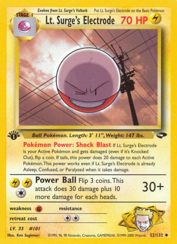 Lt. Surge's Electrode [1st-Edition]